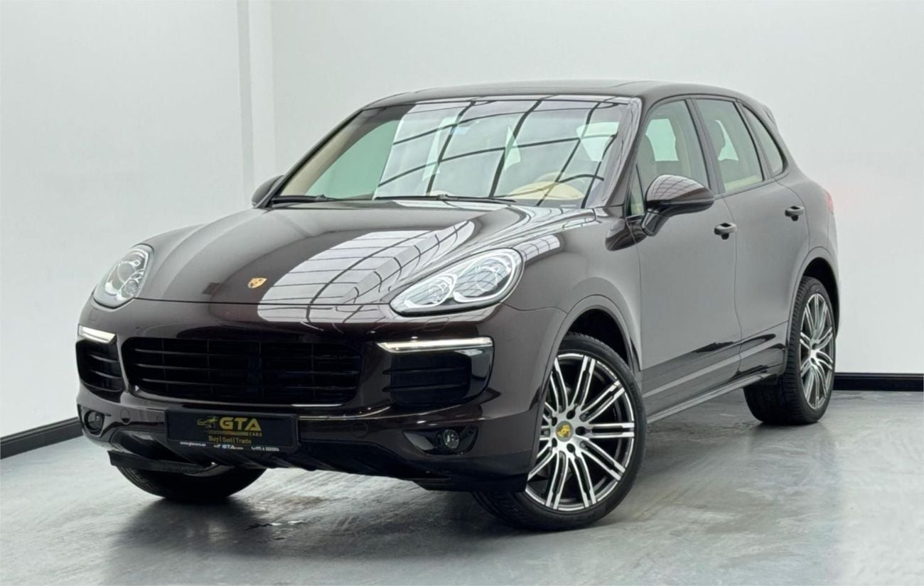 Porsche Cayenne Std 3.6L 2016 Porsche Cayenne, Service History, Excellent Condition, GCC