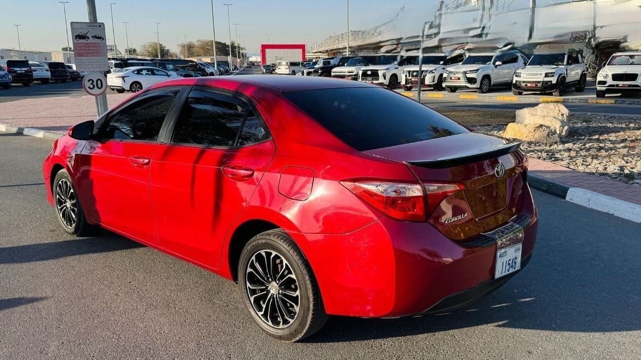 Toyota Corolla GOOD CONDITION | 1.8L PETROL ENGINE | LHD | 2018 | BLOOD RED BODY COLOR | REAR VIEW CAMERA | AUTOMAT
