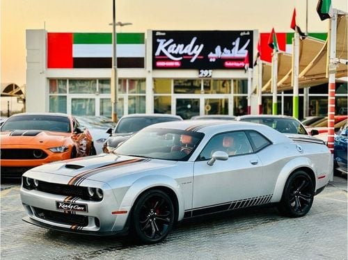 Dodge Challenger R/T 5.7L (370 HP) | Monthly AED 1300/- | 0% DP | Custom Alcantara Seats | Cruise Control | # 46652