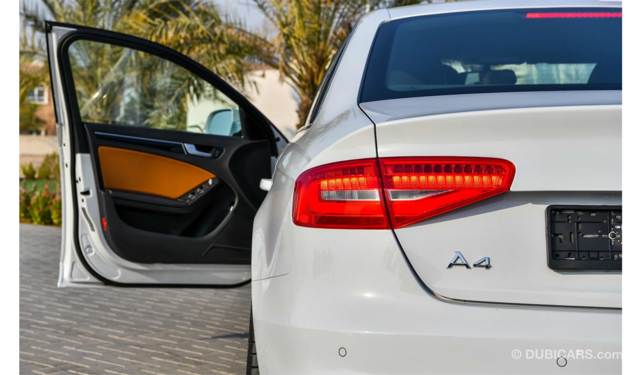 Audi A4 S line 2.0L Quattro - GCC - AED 1,351 PER MONTH - 0% DOWNPAYMENT