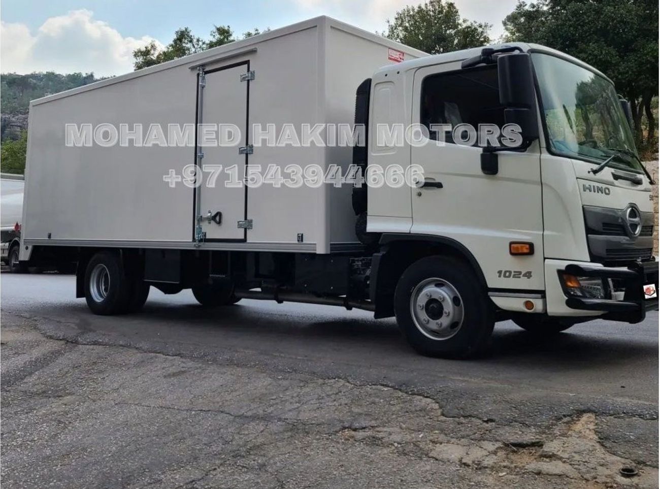 هينو 500 HINO 500 SERIES 1024  with Big Box Diesel manual Zero KM