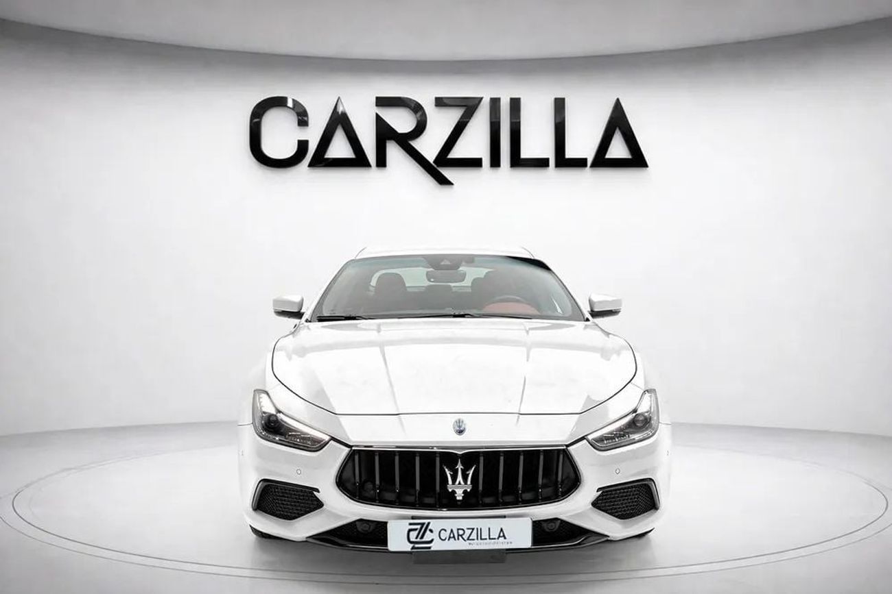 Maserati Ghibli Modena 3.0L l AED 3,035 P.M. l 0% Downpayment l Modena l 1 Year Warranty
