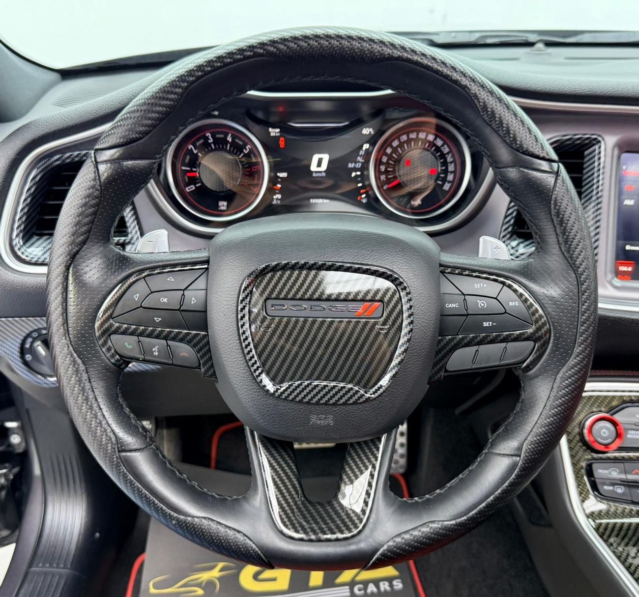 Dodge Challenger 2019 Dodge Challenger 392 SRT 8, Warranty, Carbon Fiber Package, Excellent Condition, GCC