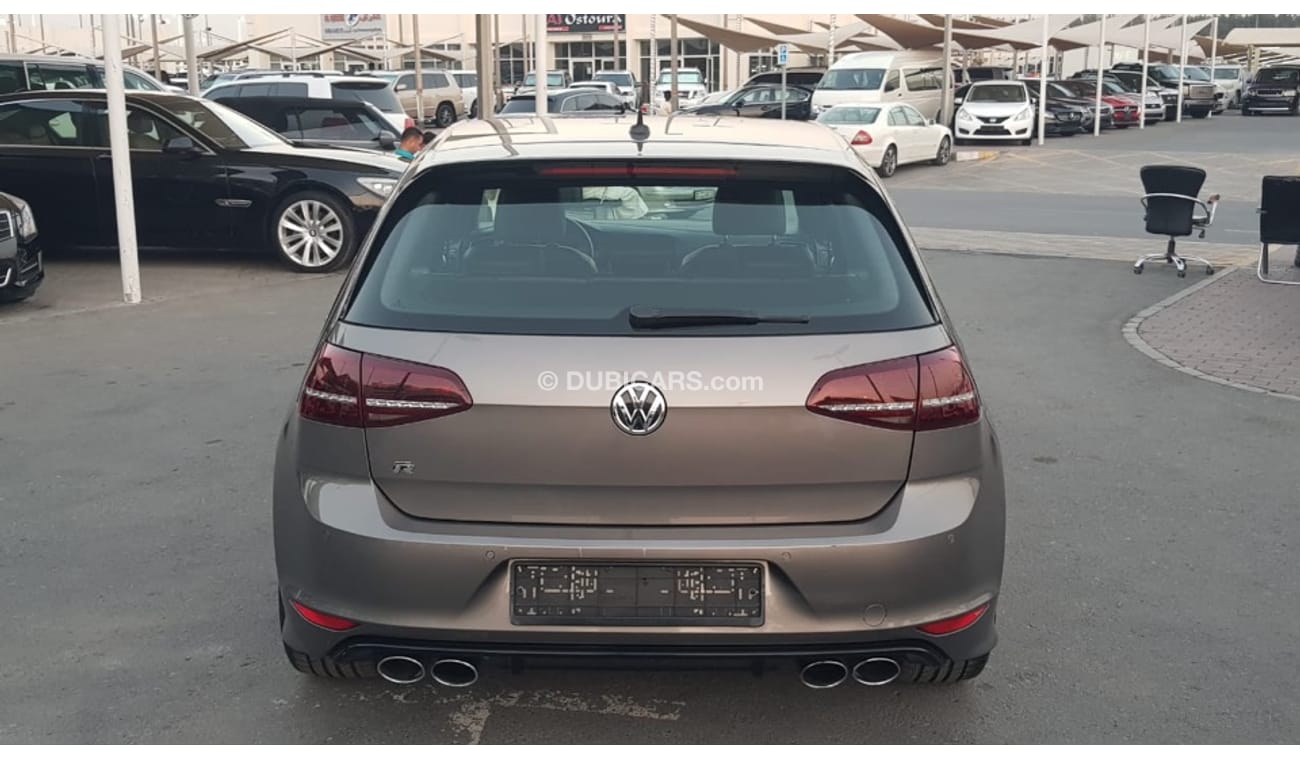 Volkswagen Golf Golf R model 2015 GCC car prefect condition full option low mileage sun  roof leather seats bac