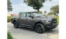 RAM 1500 DODGE RAM 5.7 WARLOCK 2021 GCC LOW MILEAGE WITH AGENCY WARRANTY  & SERVICE CONTRACT TILL 2027 IN MIN