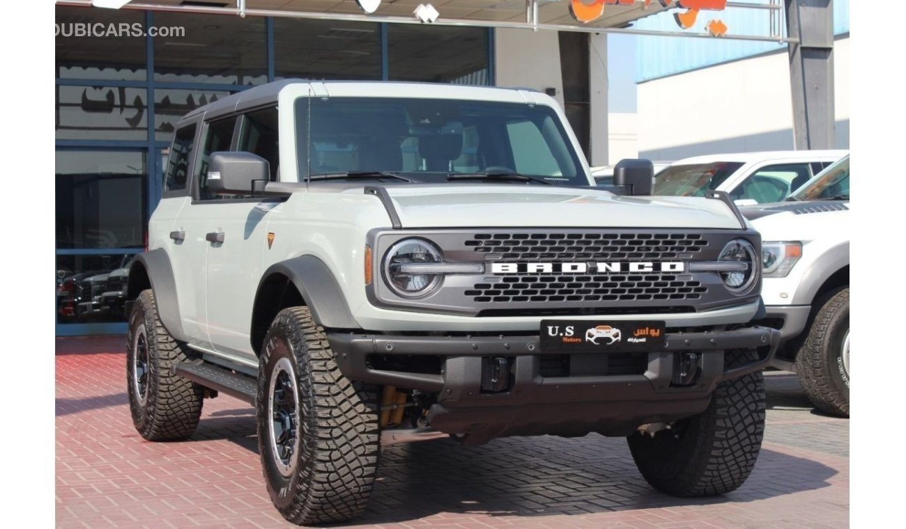 Ford Bronco BADLANDS SASQUATCH FULLY LOADED 2021 GCC WITH AL TAYER 5 YEARS WARRANTY & SERVICE CONTRACT - EXCHANG