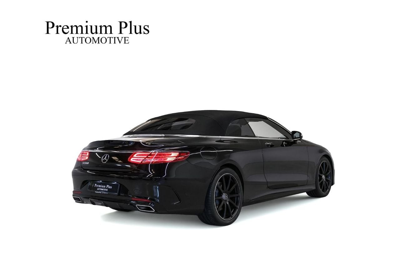 مرسيدس بنز S 550 2018 Mercedes Benz S550 Cabriolet, Warranty, 6 Button, Fully Loaded, Low Kms, 449 HP
