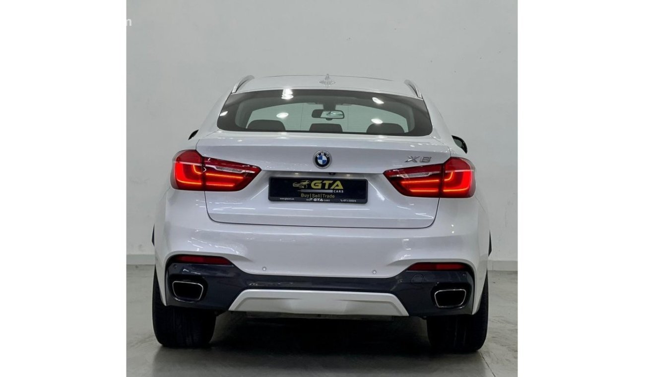 بي أم دبليو X6 2018 BMW X6 50i xDrive M-Sport, October 2025 BMW Service Contract, Low Kms, Warranty, Full Opt, GCC