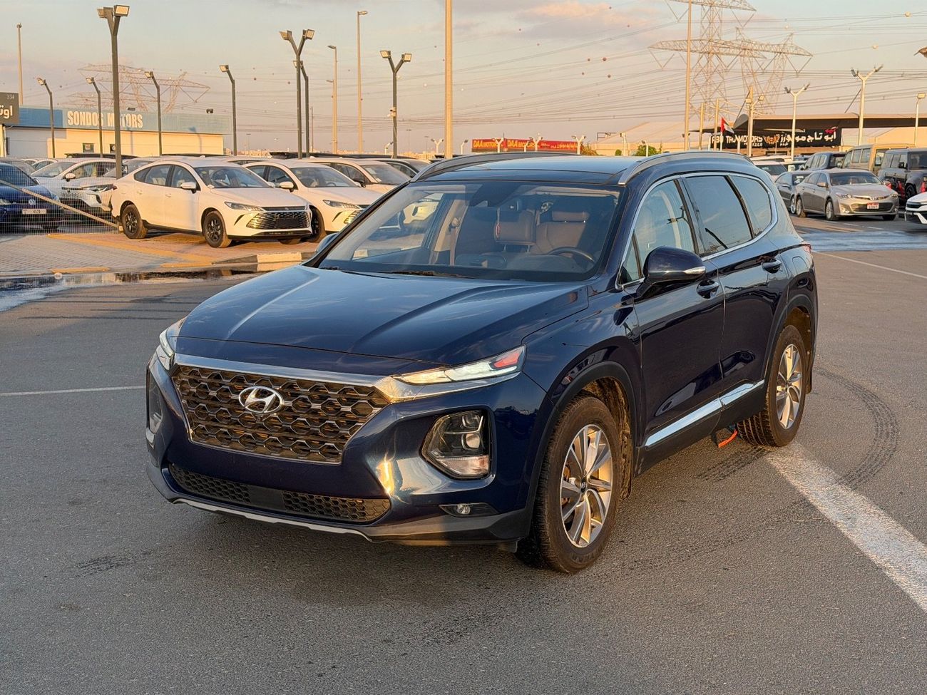هيونداي سانتا في 2020 HYUNDAI SANTAFE LIMITED PANORAMIC ROOF 360CAMERA FULL OPTIONS IMPORTED FROM USA