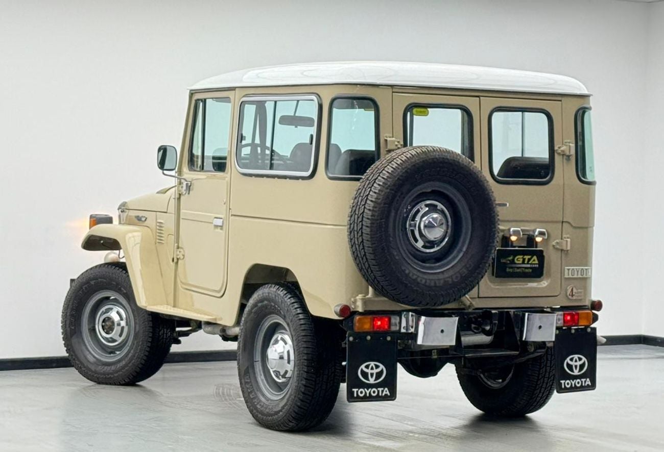 Toyota Land Cruiser 70 1984 Toyota Land Cruiser 2 Doors, Heating System, Sanyo Audio System, Excellent Condition