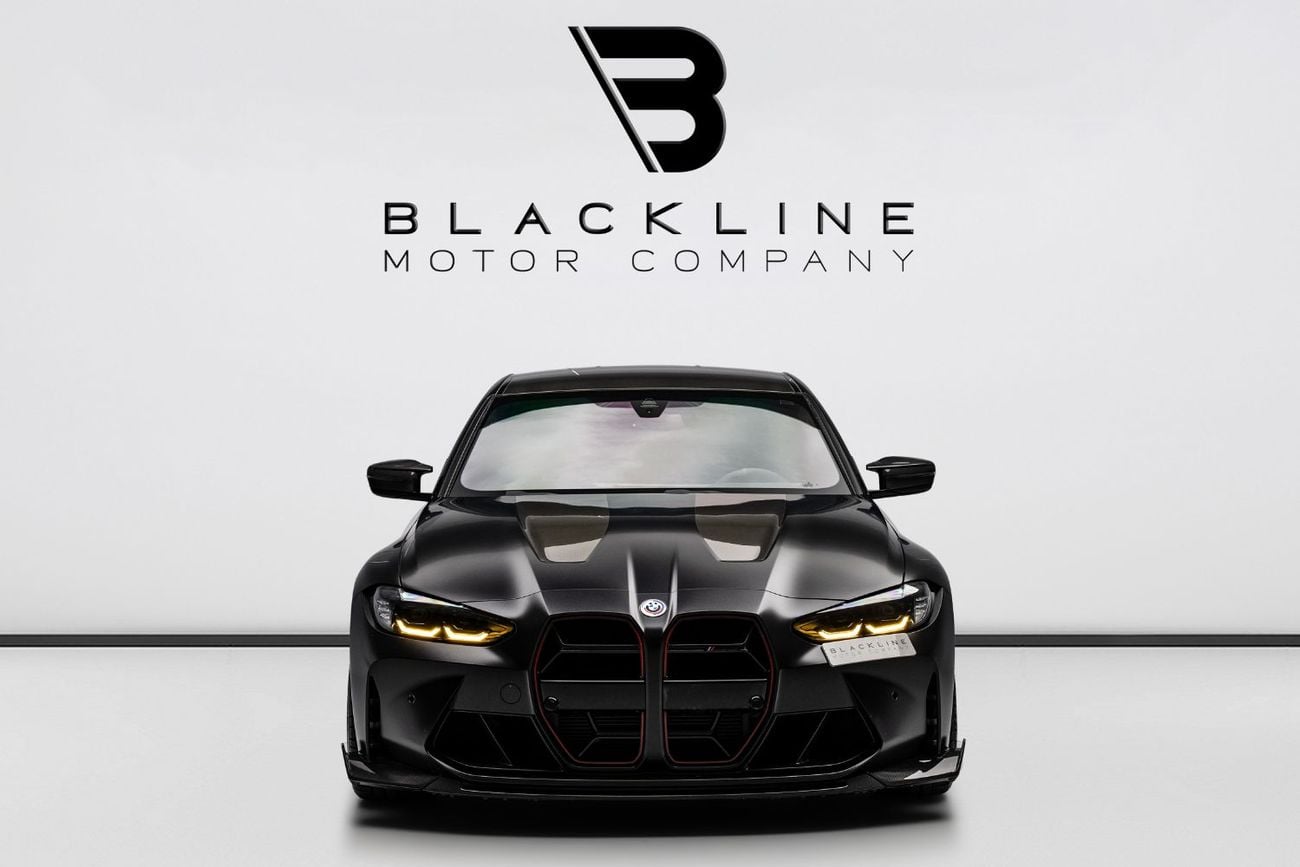 بي أم دبليو M3 CS XDRIVE BUY NOW, PAY 2027 | THE BLACKLINE STANDARD | July 2028 Warranty + Service, GCC