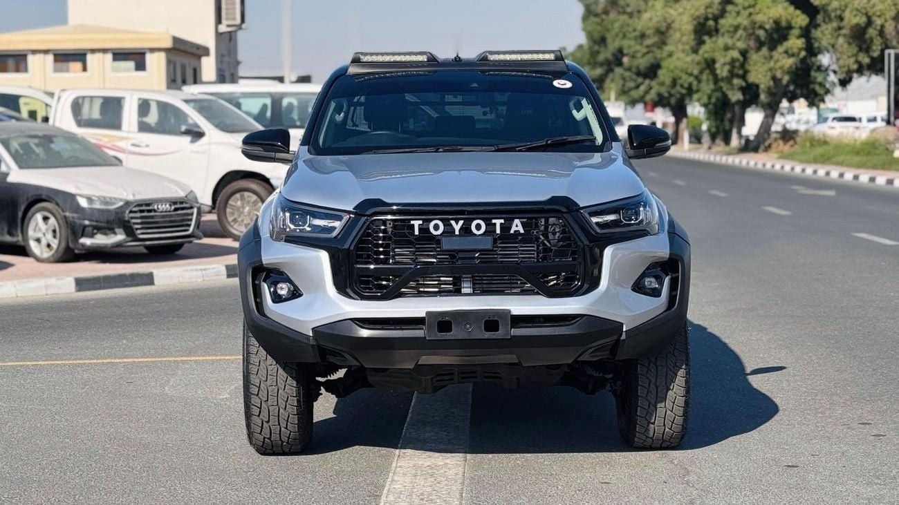 تويوتا هيلوكس MODIFIED TO GR SPORTS 2024 | 2.8L DIESEL ENGINE | DOUBLE CABIN | 2021 | AUTOMATIC TRANSMISSION | RHD