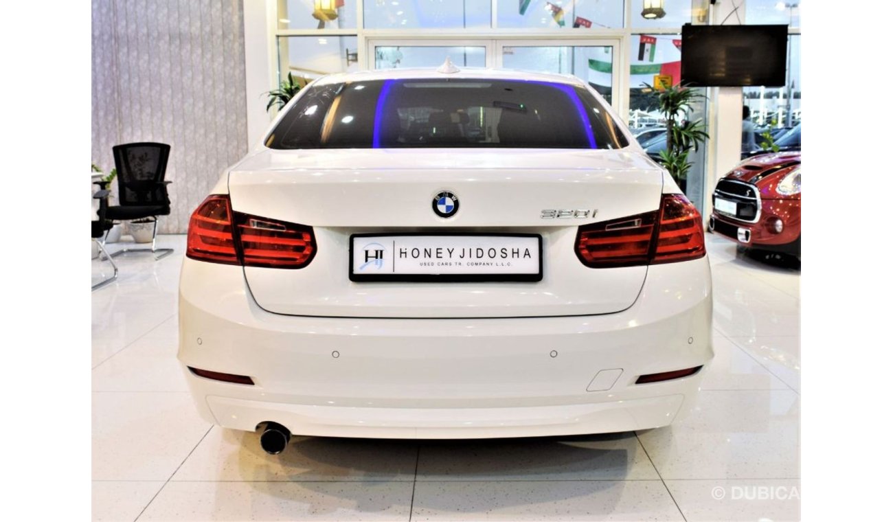 بي أم دبليو 320 Amazing BMW 320i 2013 Model!! in White Color! GCC Specs