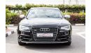 Audi S8 2013 - GCC - ASSIST AND FACILITY IN DOWN PAYMENT - 2400 AED/MONTHLY - 1 YEAR WARRANTY