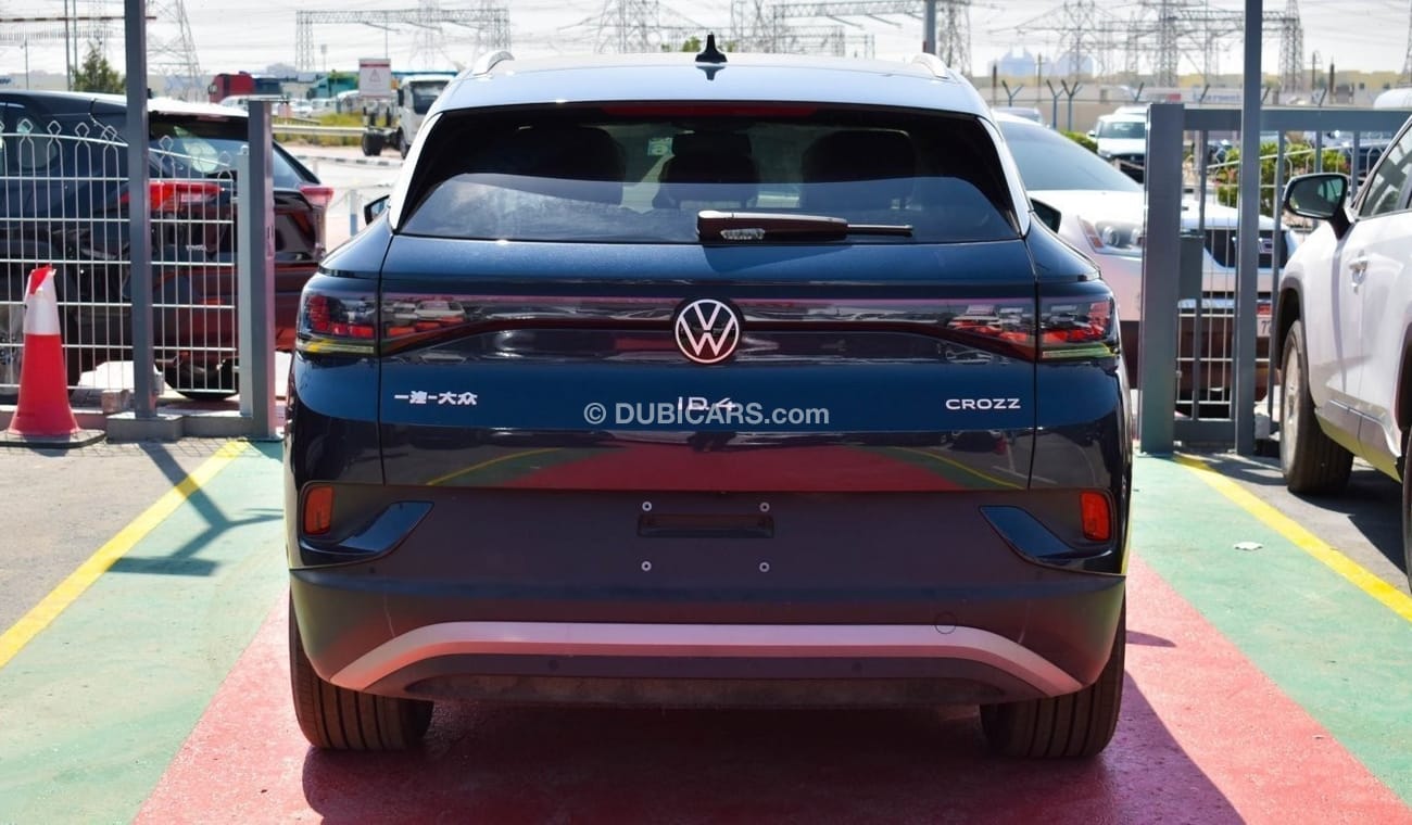 Volkswagen ID.4 Crozz Pure + Crozz Electric 2022 Model Dark Blue Color with Electric back door