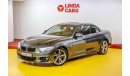 BMW 428i BMW 428i Convertible M-Kit 2016 GCC under Agency Warranty with Zero Down-Payment.