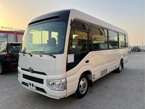 تويوتا كوستر 2024 Toyota Coaster 23-Seater 3-Point Seatbelts 4.2L 6-Cyl Diesel M/T RWD Only For Export
