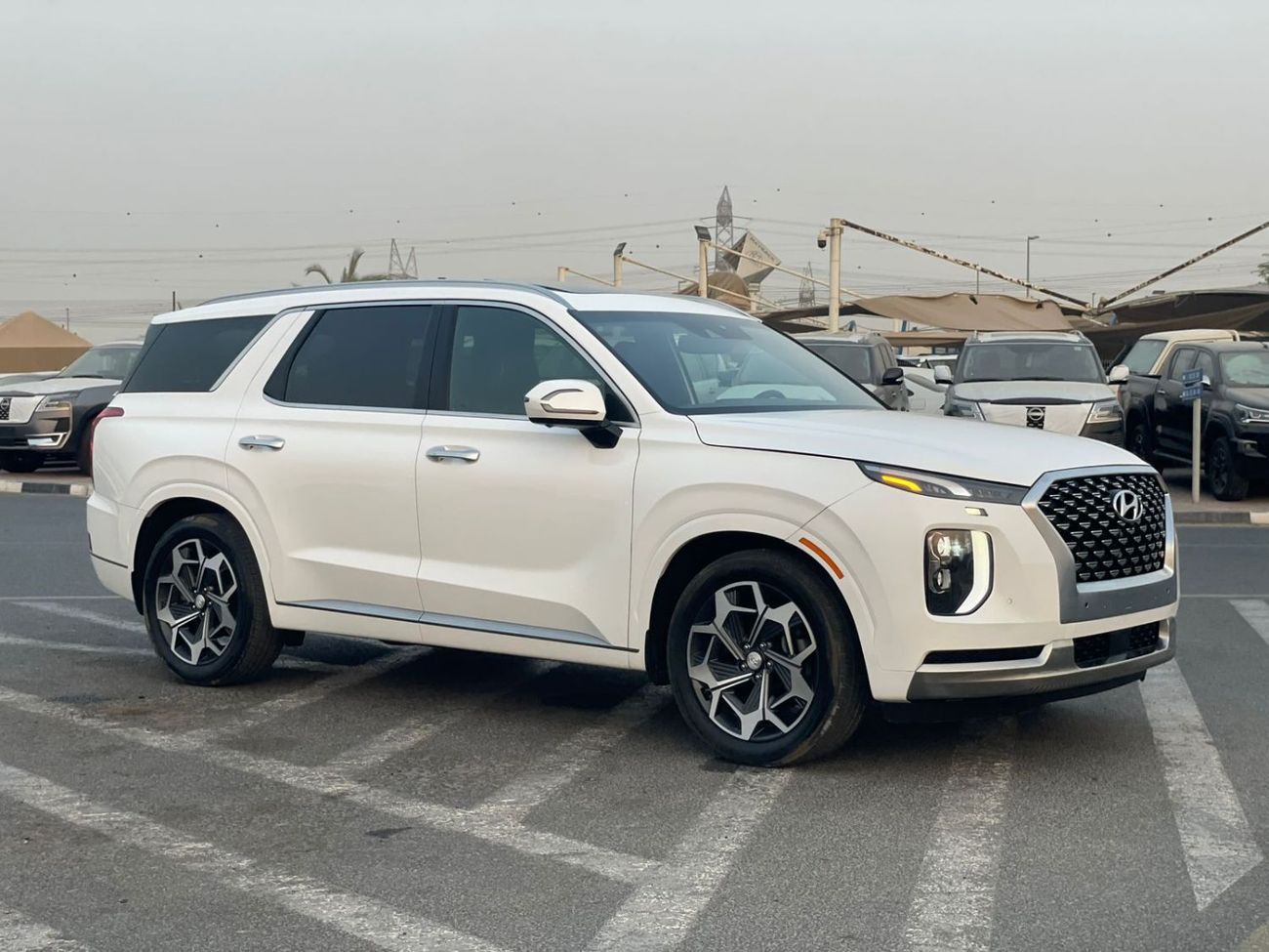 Hyundai Palisade 2022 Hyundai Palisade Calligraphy Edition Full Option Panoramic View - 360* 5 CAM - HUD - 3.8L V6 -
