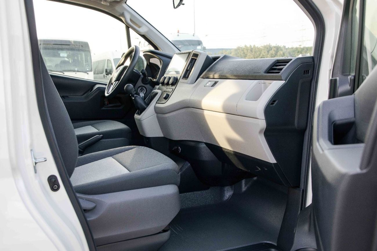 Toyota Hiace High Roof Manual 2.8L - White Inside Dark Grey | Export Only