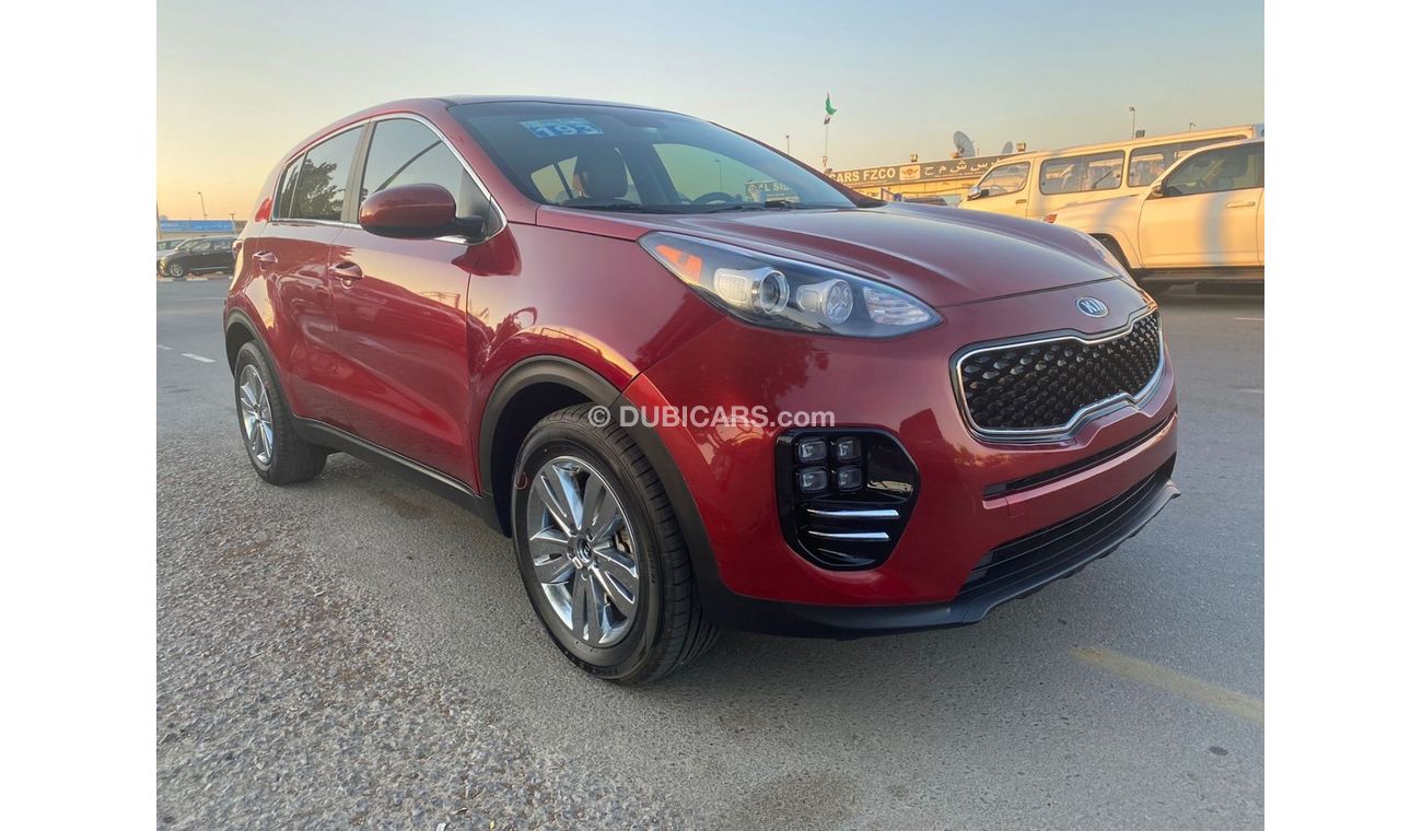Used LX 2017 Kia Sportage FE Red 4 Cylinder 2.4L Engine 86355miles USA