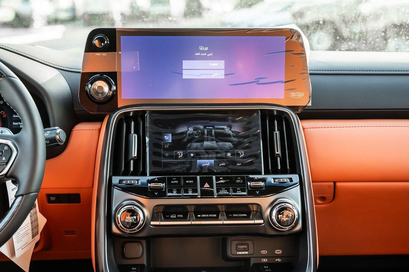 Lexus LX700h 2026 Lexus LX700h VIP 3.5L Petrol AT (White - Orange)
