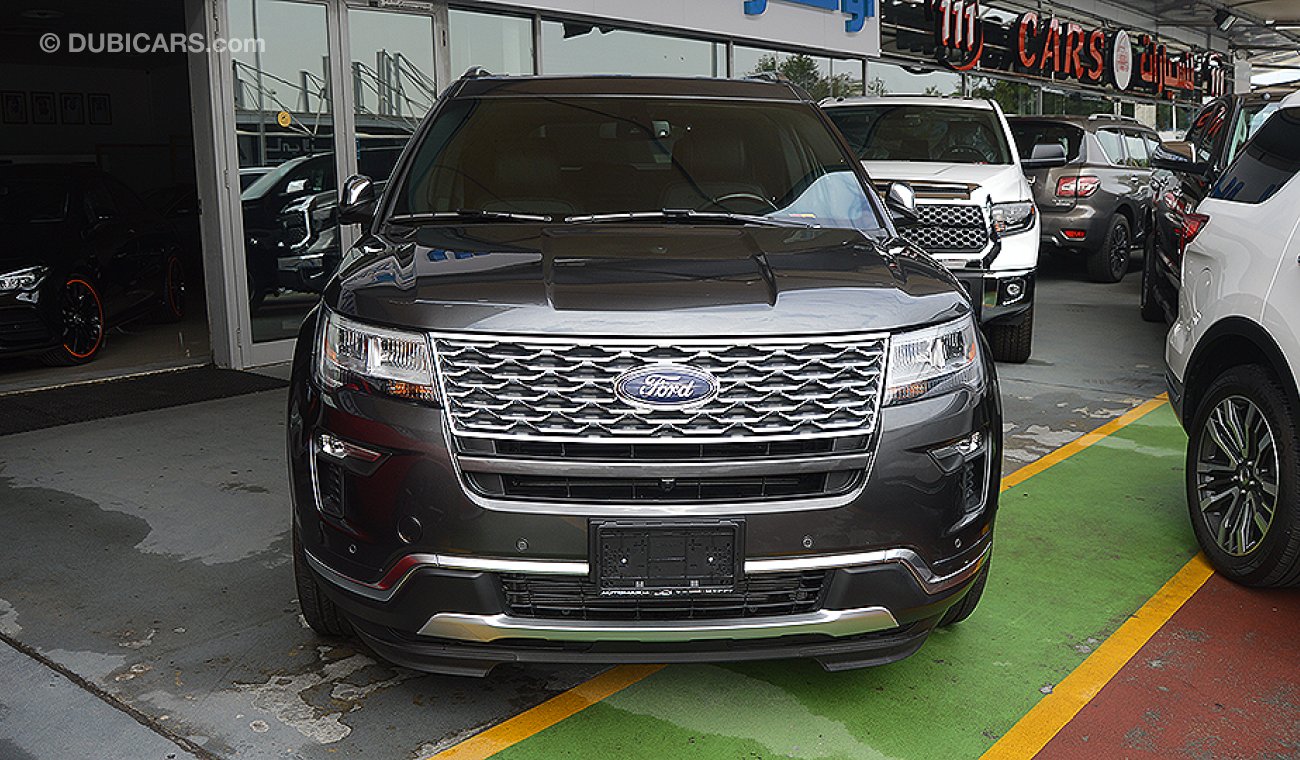 Ford Explorer Platinum Luxury Edition Ecoboost 4WD, 3.5-V6 GCC, 0km w/ 3Years or 100K km WTY + 3 Years SERV