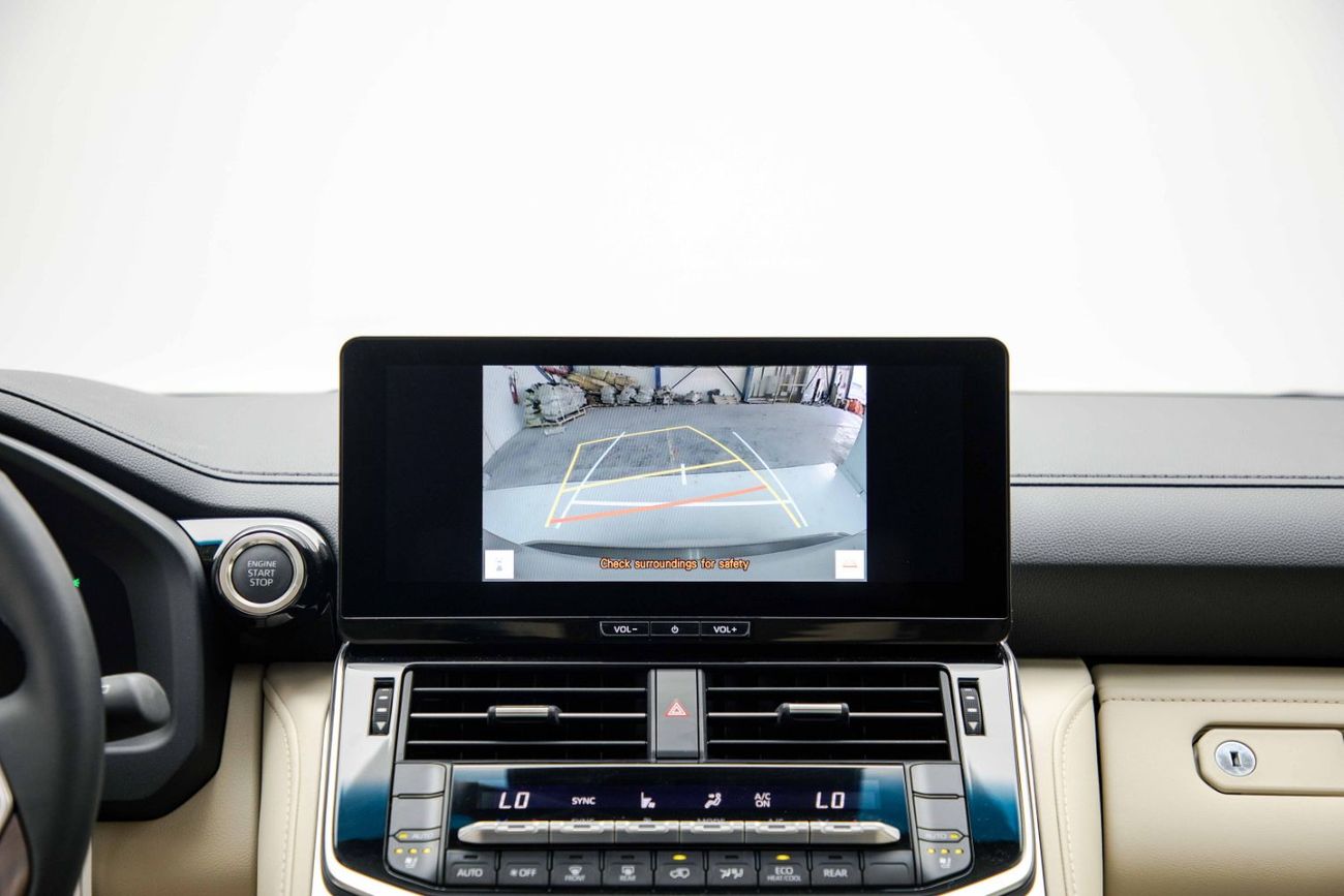 Toyota Land Cruiser LC300 GXR 3.5L - White Pearl Inside Beige | Export Only