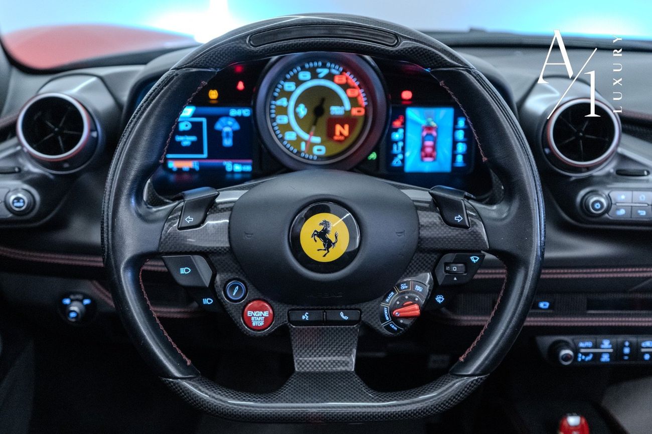Ferrari F8 Spider 3.9T V8 2021 Ferrari F8 Spider, Carbon Fiber Package, Excellent Condition, European Specs