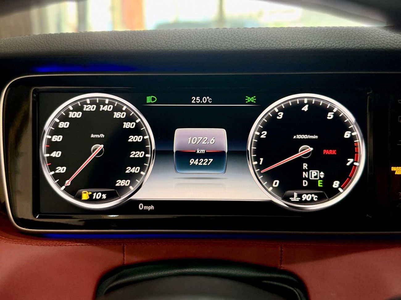 Mercedes-Benz S 550 MERCEDS BENZ S550 AMG 4MATIC II 2015 II FULL LADED