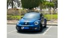 فولكس واجن بيتيل 940 PM || BEETLE 2.0 TURBO CHARGED || GCC || AVAILABLE ON 0% DP || FULL SERVICE HISTORY || R-LINE