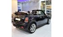 Mini Cooper S VERY LOW MILEAGE!!! Only 51,000KM! Mini Cooper S Convertible! 2010 Model!! in Black Color! GCC Specs