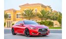 Infiniti Q60 Sport 3.0L - Agency Warranty! - Agency Service Contract!  - Only AED 2,330 Per Month