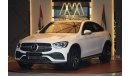 مرسيدس بنز GLC 200 ✔ Coupe ✔ AMG Package ✔ Panoramic Roof ✔ Smart Key Access