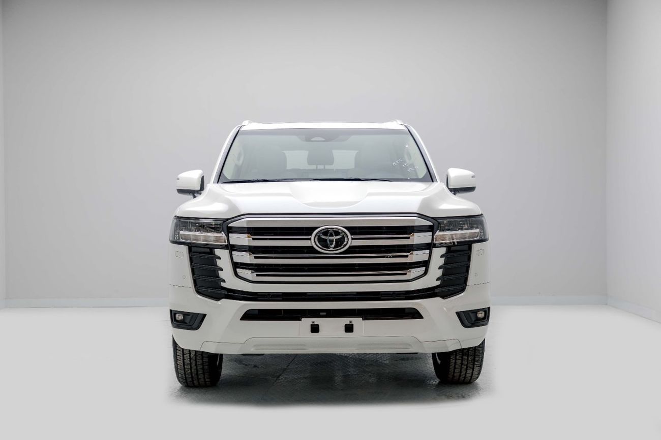 Toyota Land Cruiser GXR 4.0L - White Pearl Inside Beige | Export Only