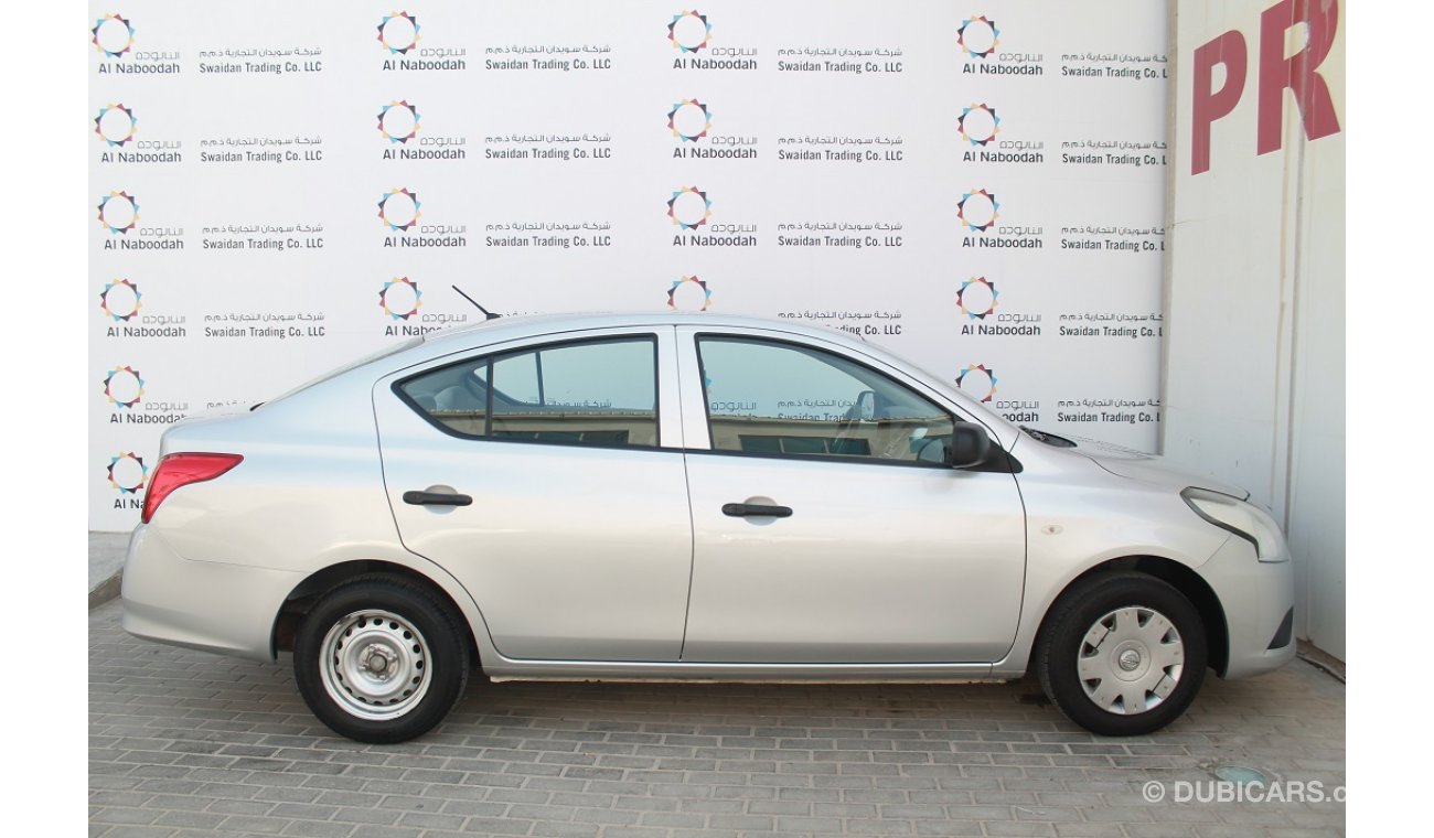 Nissan Sunny 1.5L S 2016 MODEL SILVER GCC SPECS