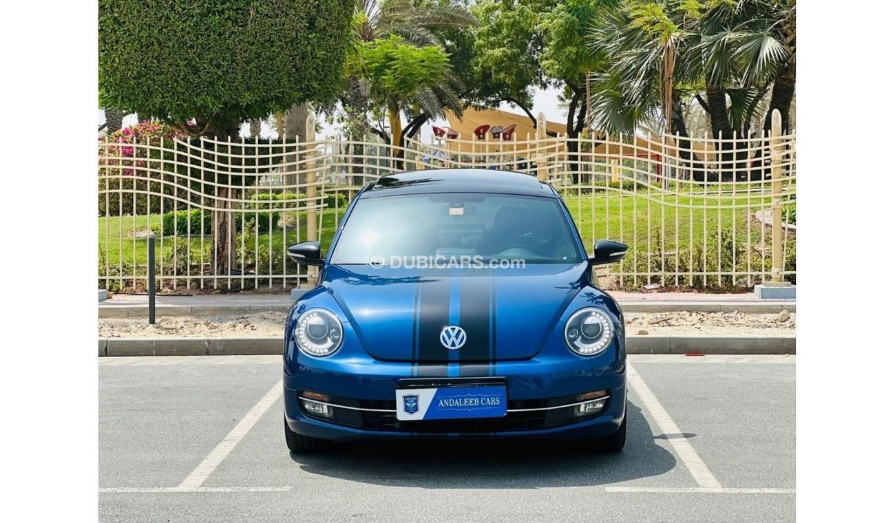 فولكس واجن بيتيل 940 PM || BEETLE 2.0 TURBO CHARGED || GCC || AVAILABLE ON 0% DP || FULL SERVICE HISTORY || R-LINE