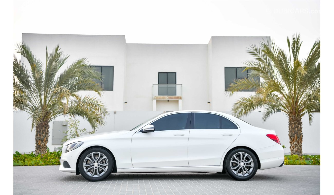 Mercedes-Benz C200 Panoramic - GCC - AED 1,939 PM - 0% DP