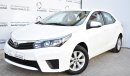 Toyota Corolla 2.0L SE 2015 GCC DEALER WARRANTY