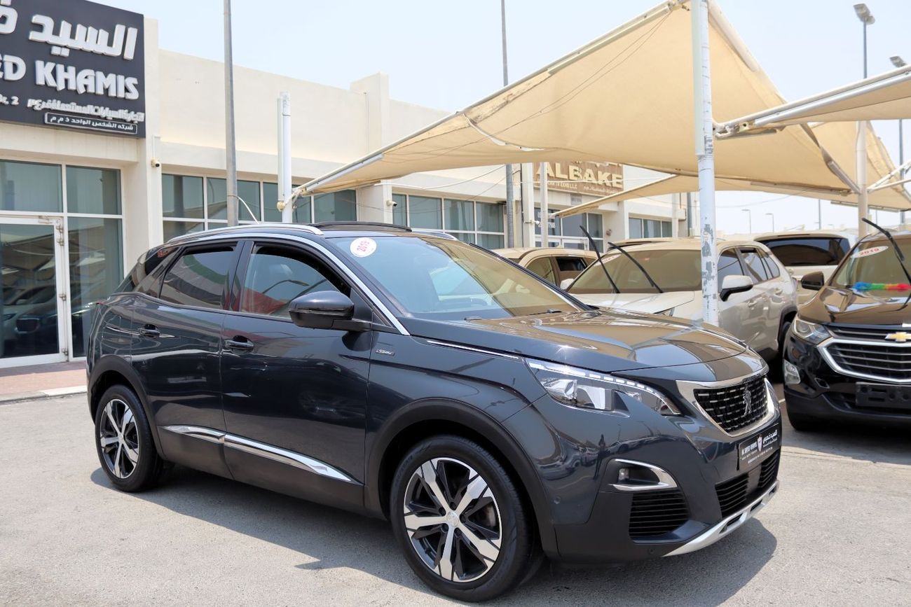 Peugeot 3008 GT Line ACCIDENTS FREE - GCC - FULL OPTION - GTLINE ENGINE 1600 CC - PERFECT CONDITION INSIDE OUT