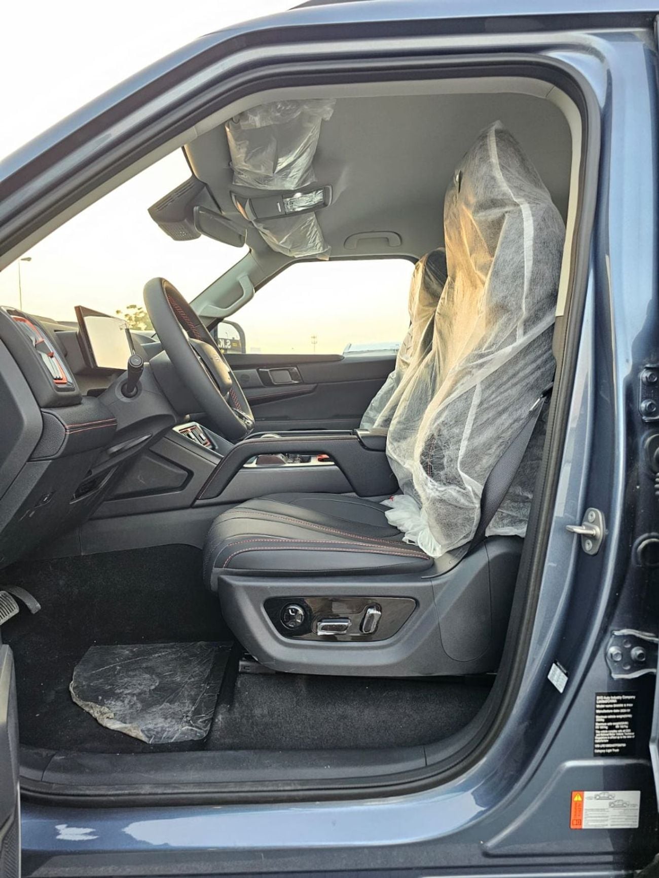 بي واي دي شارك 6 سيارة BYD SHARK 6 الرائدة الهجينة القابلة للشحن || محرك بنزين 1.5 لتر V4 دفع رباعي | أزرق 2026 (رمز
