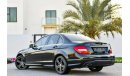 Mercedes-Benz C200 2 Y Warranty! Mercedes C200 - GCC - AED 1,821 Per Month 0% Downpayment