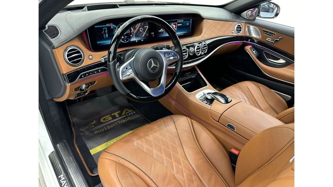 مرسيدس مايباخ s600 مايباخ 2018 Mercedes-Benz S650 Maybach, 1 Year Warranty, Full Gargash Agency Service History, GCC