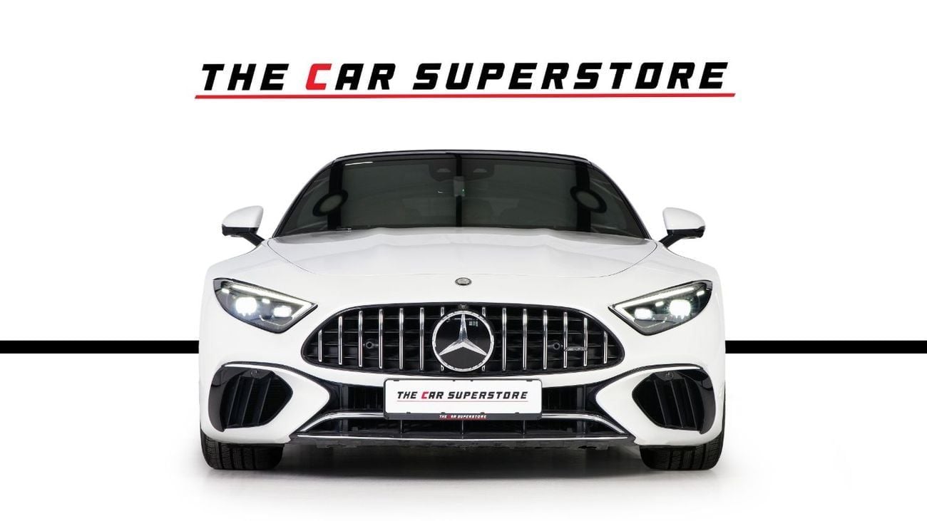 مرسيدس بنز SL 63 AMG 4 MATIC Plus-Low Mileage-Exclusive Color