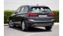 BMW X1 2017 - GCC - 1665 AED/MONTHLY - BMW WARRANTY AND SERVICE TIL 03/2022