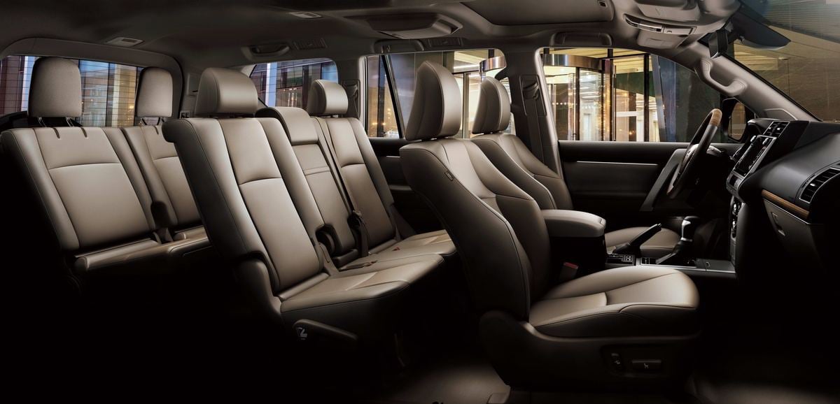Toyota Prado interior - Seats