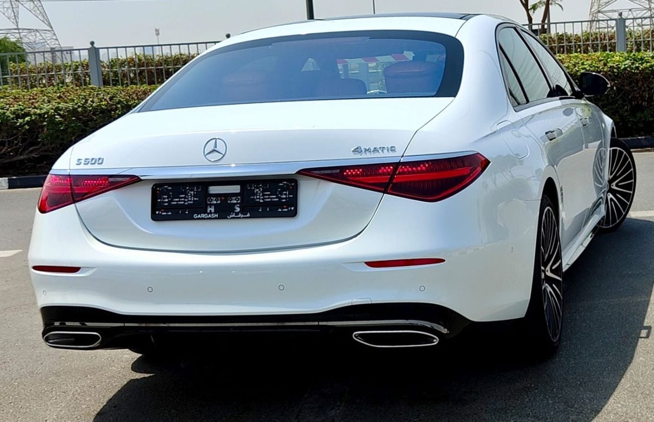 مرسيدس بنز S 500 4MATIC L DARK SERIES Agency Warranty 2026 GCC