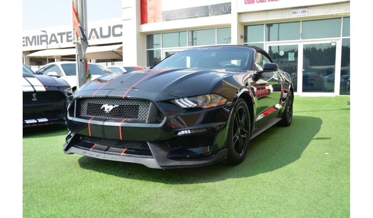 فورد موستانج Mustang Eco-Boost V4 2019, Convertible, Full Option, Very Good Condition