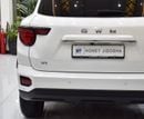 Haval H7 EXCELLENT DEAL for our GWM Haval H7 4WD ( 2025 Model ) in White Color GCC Specs