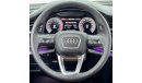 Audi Q8 55 TFSI quattro 2022 Audi Q8 55 TSFI Quattro S-Line Package, Warranty + Service Contract, GCC