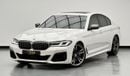 بي أم دبليو M550i 2023 BMW 550i xDrive, 4.4L Bi-Turbo V8 AWD, 530bhp 750Nm Torque, 8-Speed Auto-Gearbox.